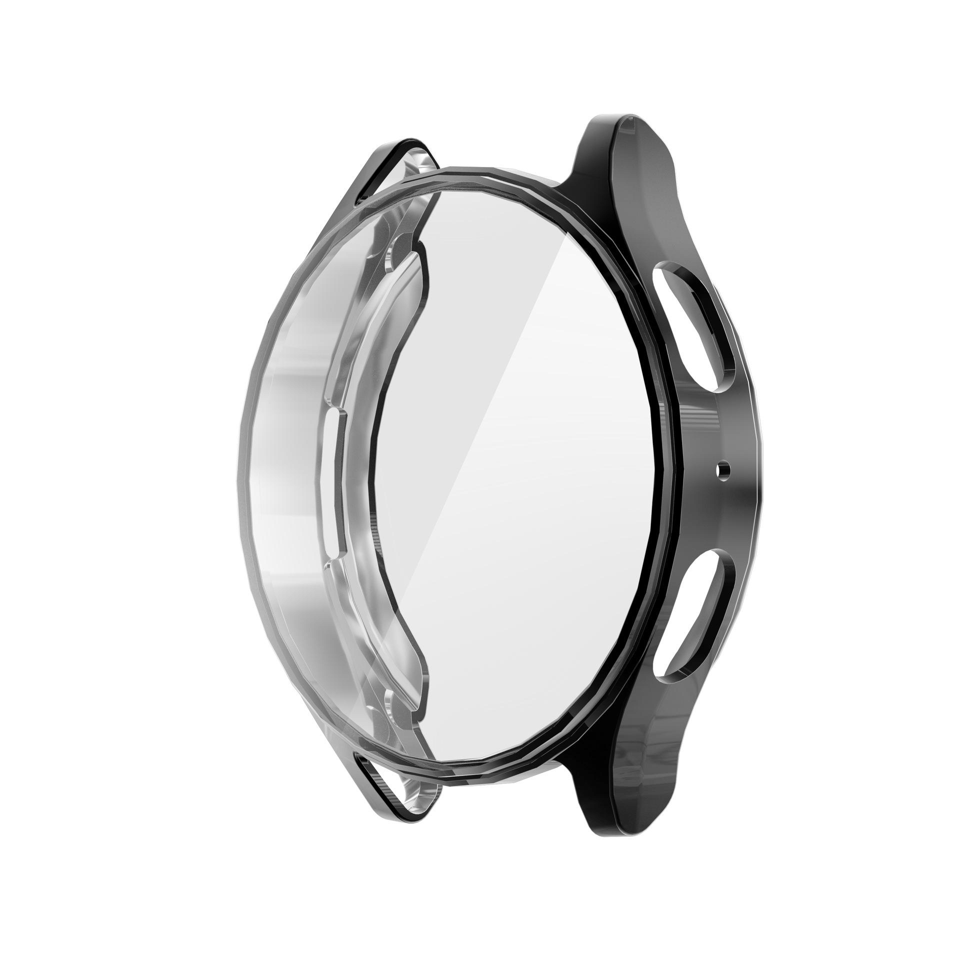 Suitable for Samsung galaxy watch7 case. Samsung watch7 case with electroplated TPU full coverage Specification drawing