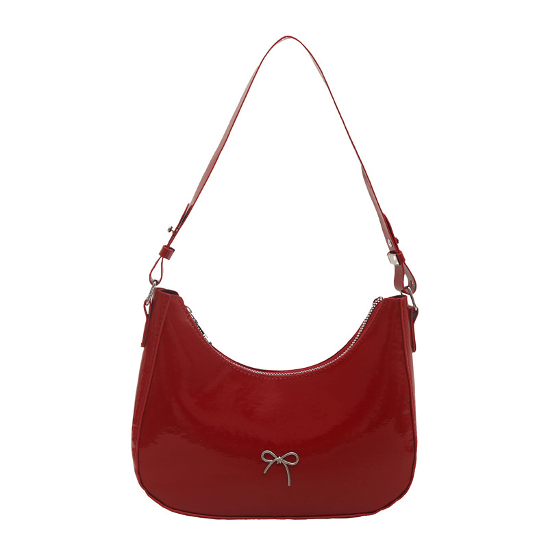 High-quality underarm small bag for women, summer 2025, fashionable and versatile single-shoulder bag, niche design baguette handbag Item Picture