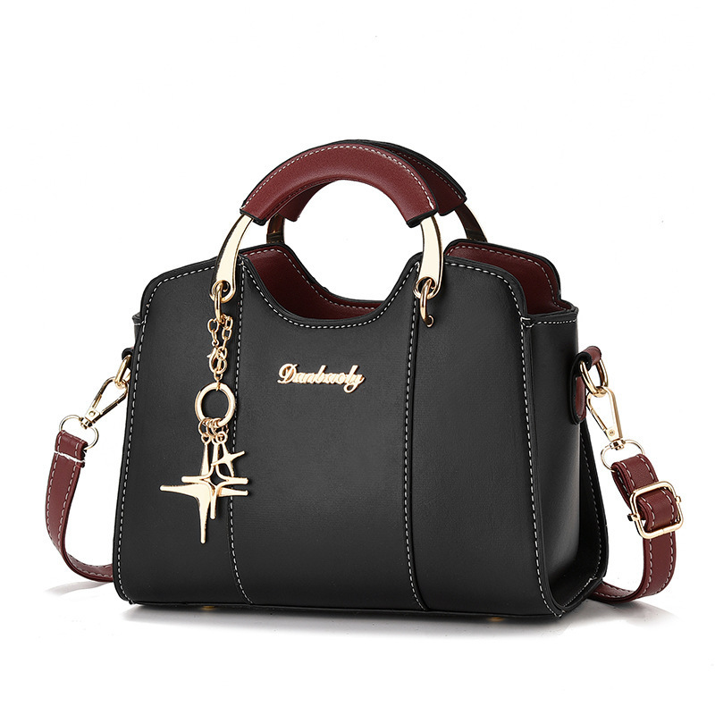 Cross-border delivery of 2024 Spring new fashionable and high-quality star-shaped pendant women's simple single-shoulder crossbody handbag Item Picture