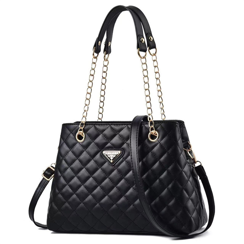 Factory fashion trend women's bag, high-end sense, large capacity single-shoulder bag, crossbody bag, handbag women's bag, 17278 details Picture