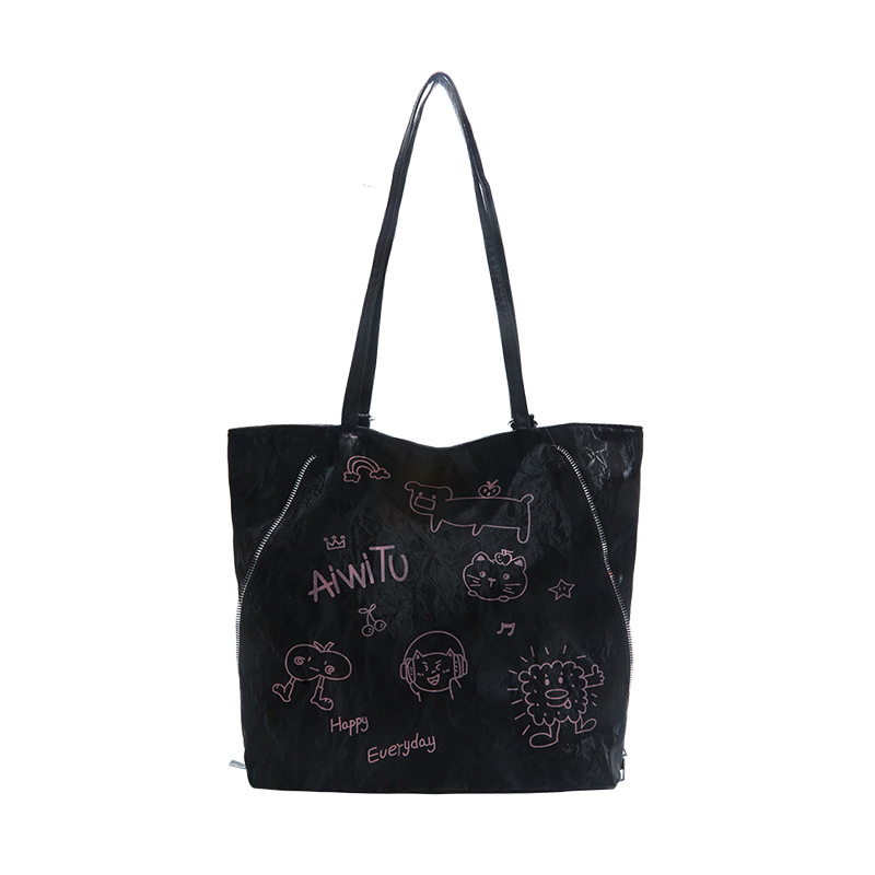 Spring New underarm women's bag Trend 2025: Niche design, stylish, casual and fashionable, single-shoulder large capacity tote bag Item Picture