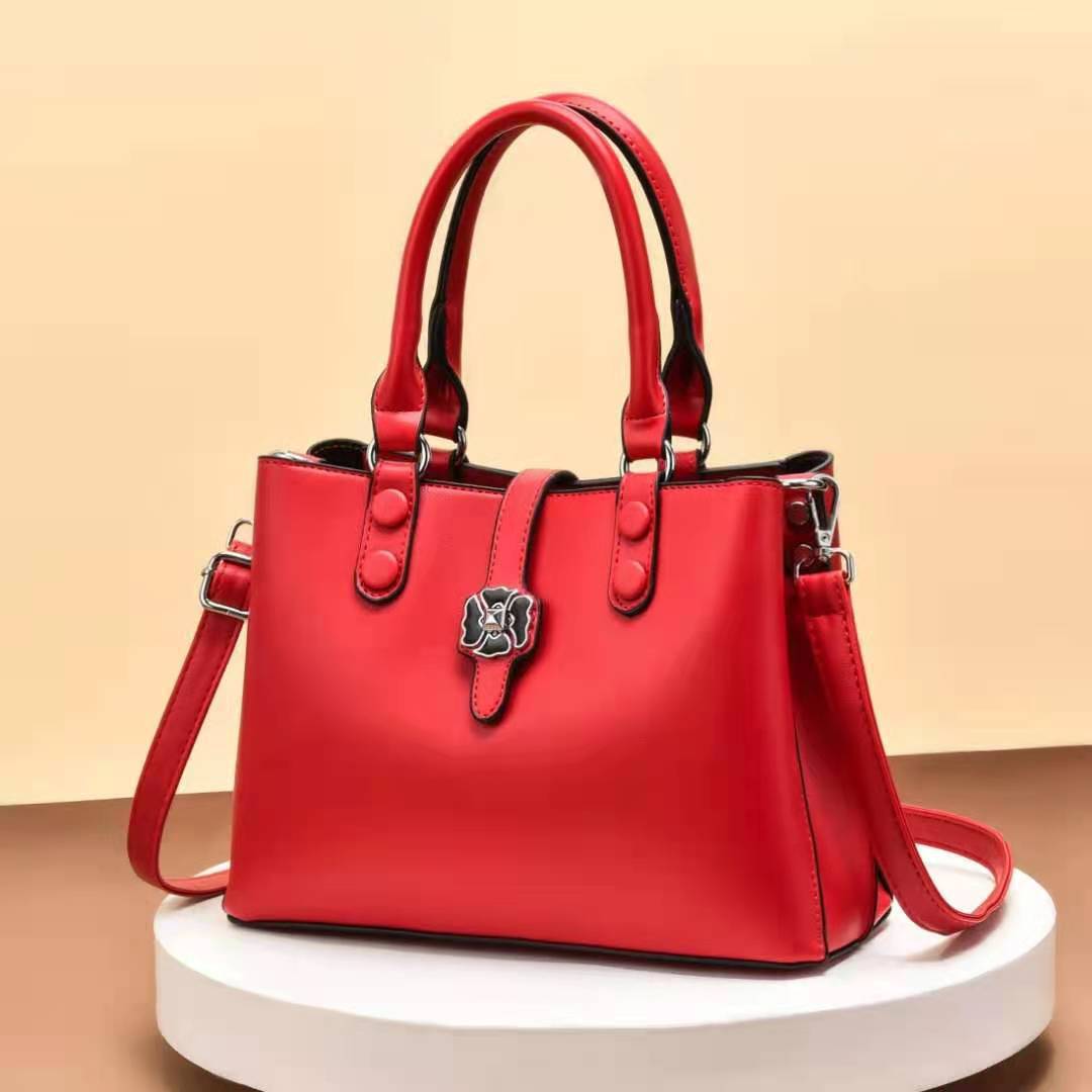 Cross-border foreign trade handbag for women 2022, fashionable European and American large-capacity versatile women's PU leather trendy single-shoulder crossbody bag Specification drawing