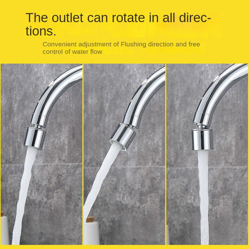 Household kitchen faucet extender, washbasin, universal dual-mode water outlet, multi-functional anti-splash bubble maker Specification drawing