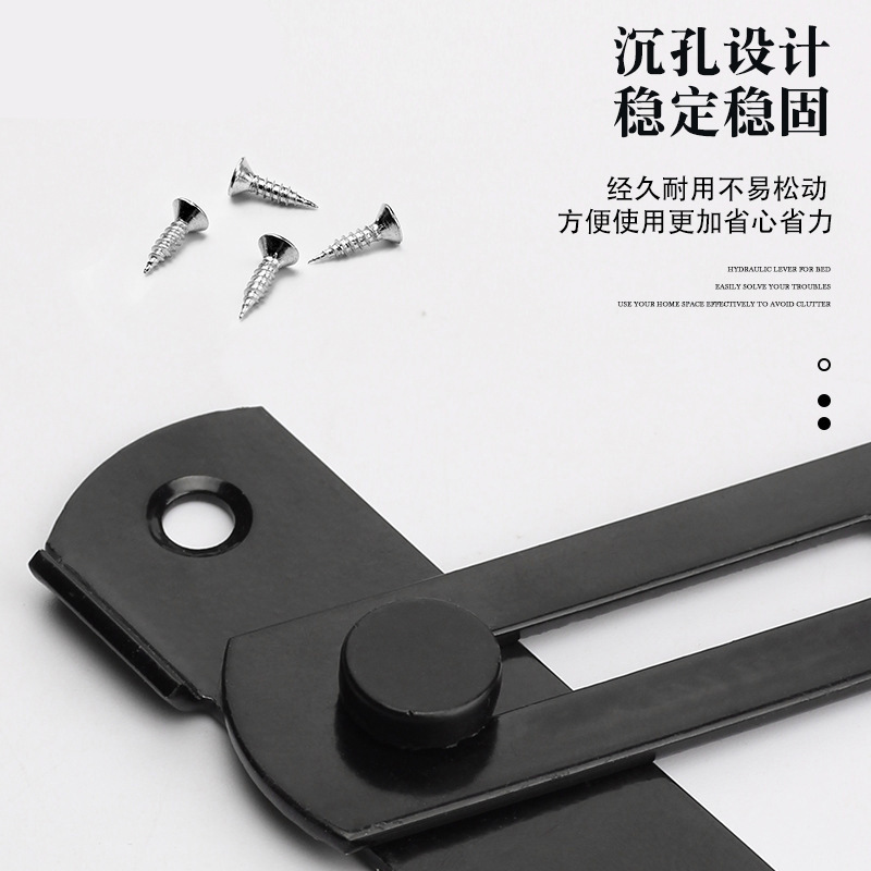 Thickened stainless steel door latch, 90-degree sliding door lock, household pet cage door bolt, right-angle lock, factory direct sales Application Scenario