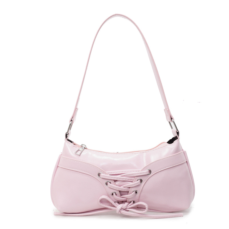 A niche and high-end bow bag for women in the summer of 2025, a stylish single-shoulder bag that is versatile and sweet and cool Item Picture