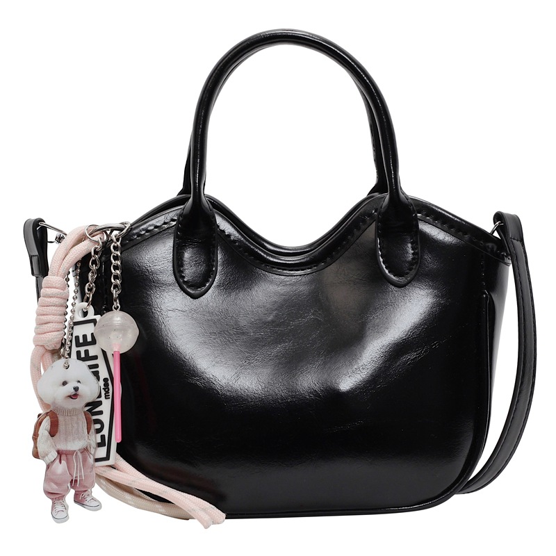 Korean version niche hand-held vegetable basket bag for women 2025 new style fashionable single-shoulder tote bag versatile casual crossbody bag Item Picture