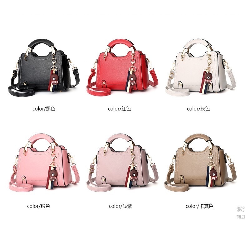 New 2022 fashionable women's handbag, crossbody bag, simple single-shoulder small square bag, cross-border foreign trade consignment Item Picture