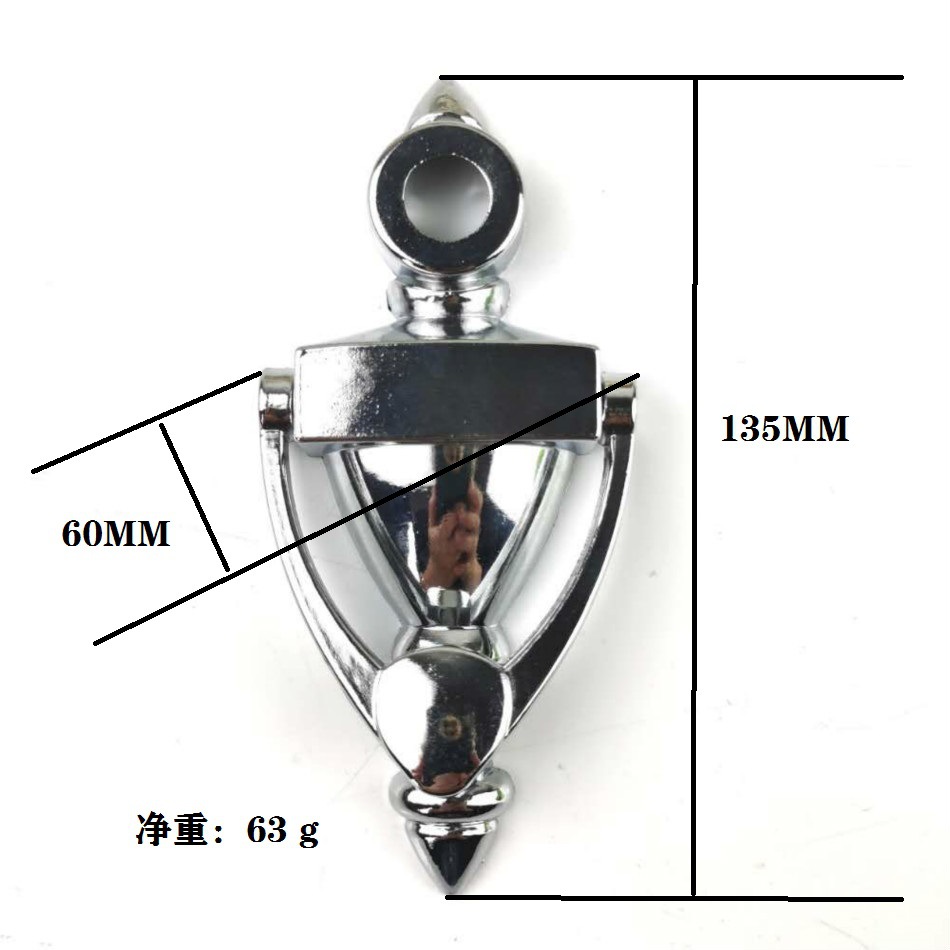 Specialized manufacturer supplies Amazon door-knocking devices. Electroplated door-knocking devices with cat eyes, quality guaranteed Application Scenario