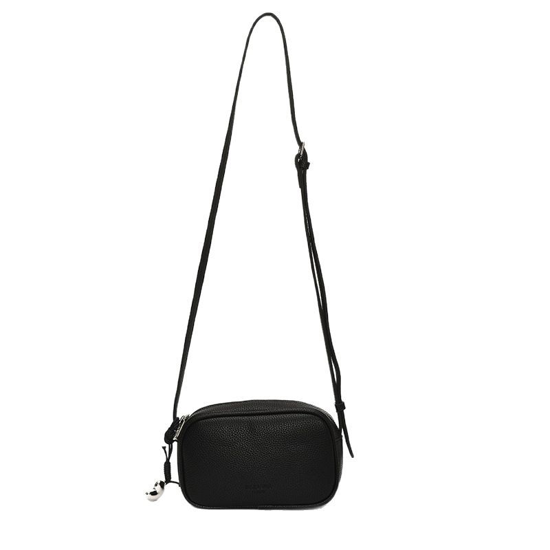 Solid color lychee pattern simple pillow bag for women, new Spring/Summer 2025, stylish, versatile and high-end single-shoulder crossbody bag Item Picture