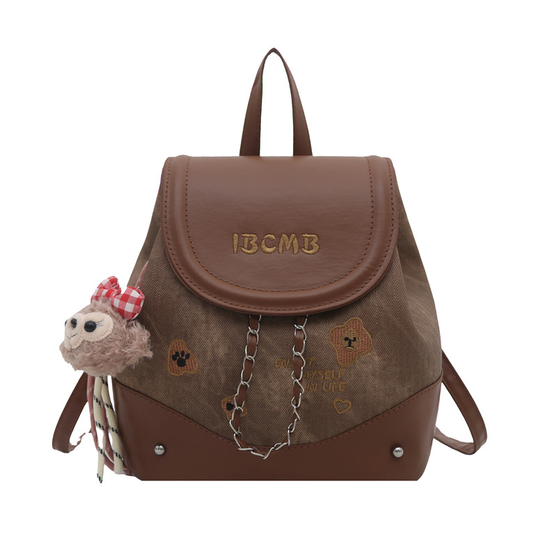 This is a new 2025 mini backpack for casual and versatile women. It features a cute combination and a large capacity crossbody bag Item Picture