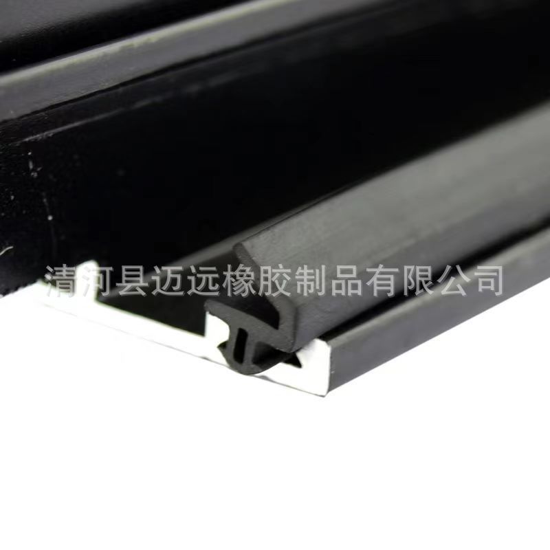 Aluminum alloy window rubber strips, sealing strips, window sealing strips, windproof, waterproof, soundproof and heat-insulating glass sealing strips, O-shaped and K-shaped Specification drawing