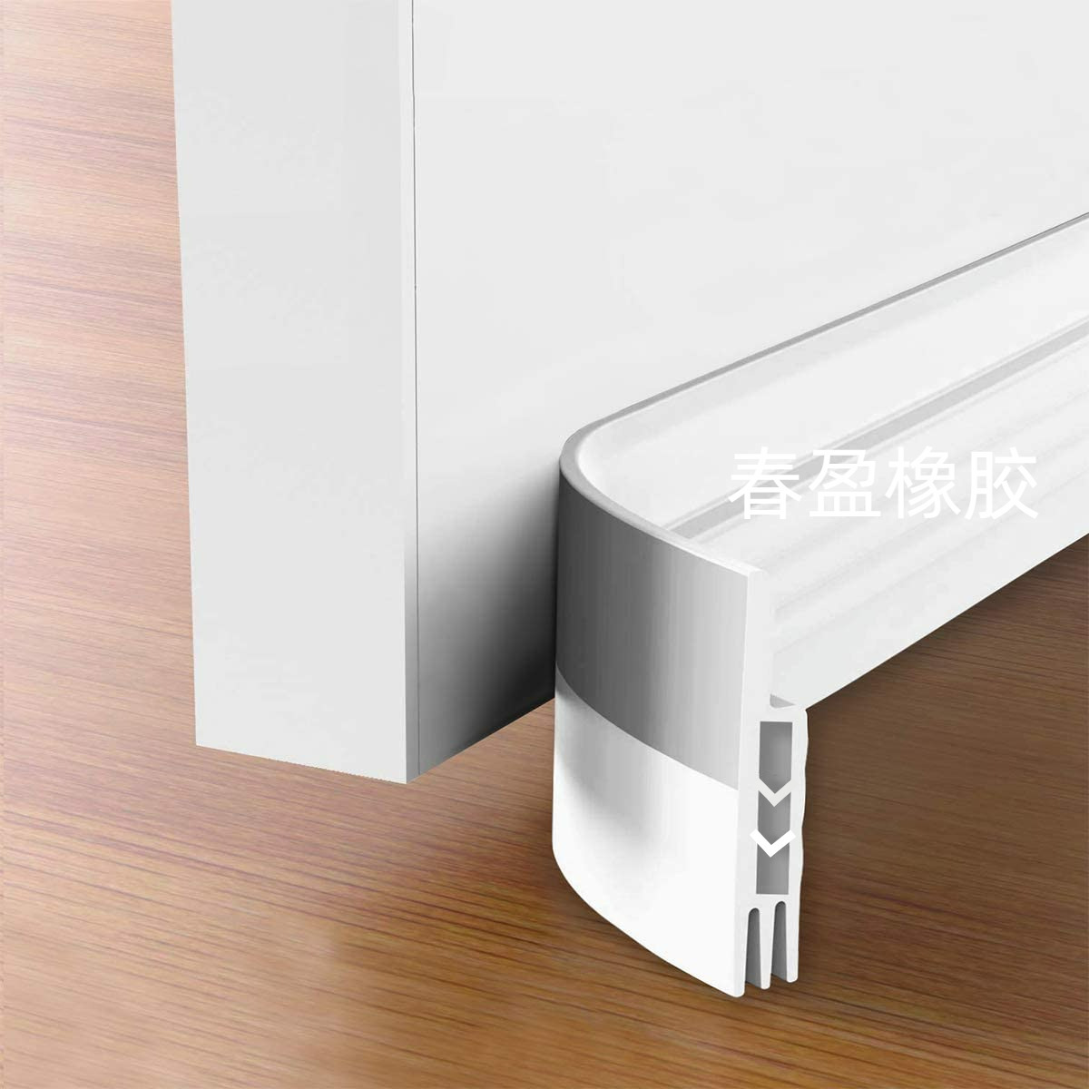 Door bottom sealing strip, sound insulation strip, windproof strip, bedroom door gap sealing strip, windproof, warm, insect-proof and sound insulation wonder details Picture