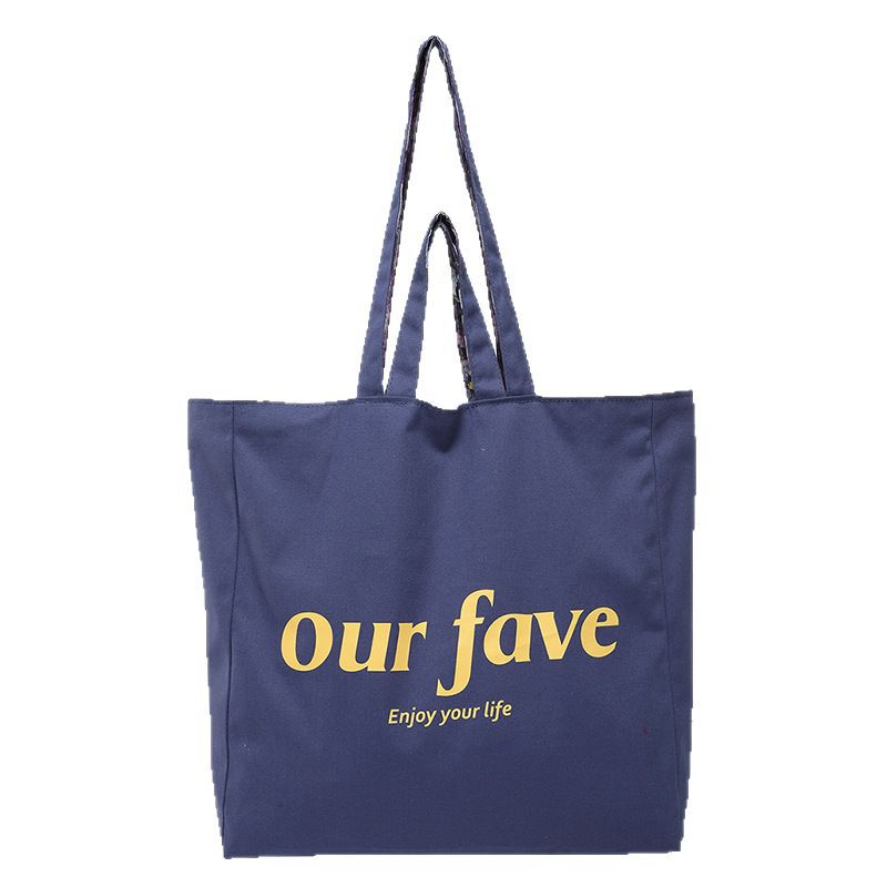 Korean version large-capacity tote bag for women 2025 New style, trendy and simple single-shoulder bag, student casual commuting bag Item Picture