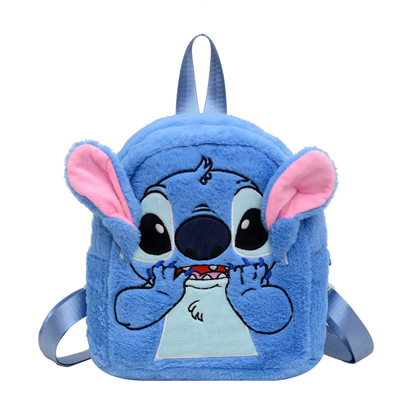 New Japanese-style ins plush toy backpack, large capacity, cute and girlish plush toy backpack, cross-border version Item Picture