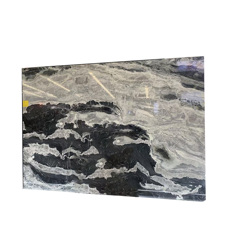 Natural marble Brazilian cosmic quicksand home decoration villa background decorative wall, natural marble stone processing Item Picture