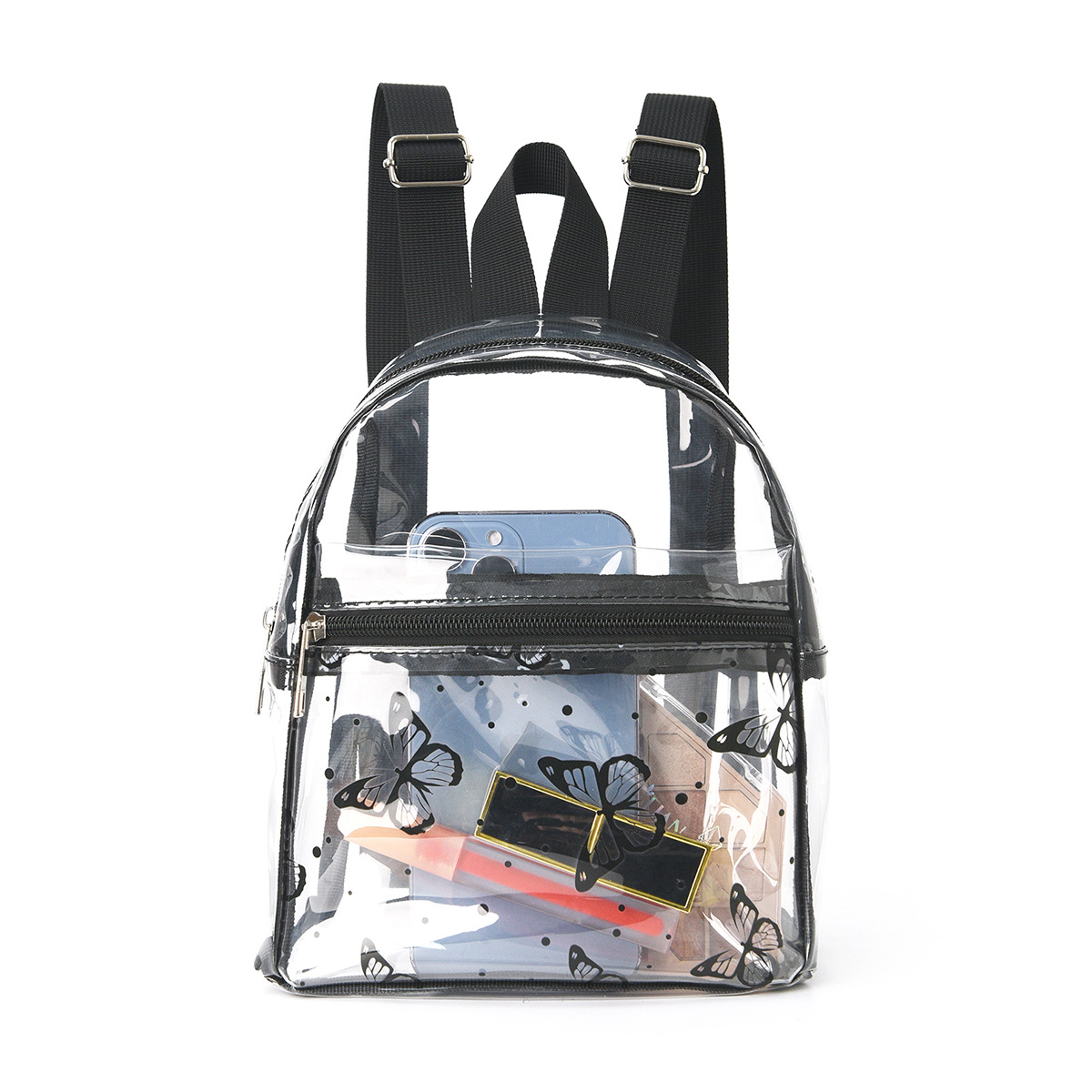 We offer cross-border Amazon PVC backpacks, large pvc schoolbags, transparent backpacks and transparent pvc backpacks in stock Application Scenario