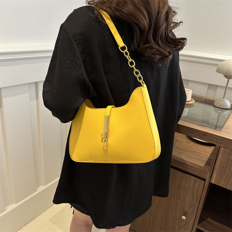 A new Korean-style niche design bag for women's 2023 autumn and winter, featuring a high-quality hand-held and underarm bag that is versatile and fashionable Application Scenario
