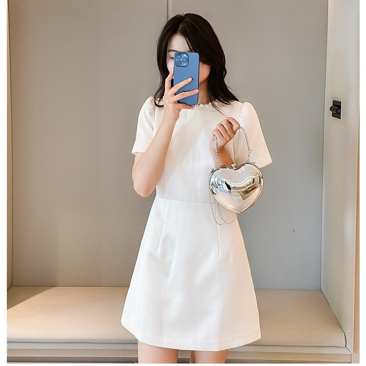 Acrylic bag 2025 New style, European and American cross-border fashion, niche and versatile, single-shoulder chain crossbody ladies' love bag details Picture