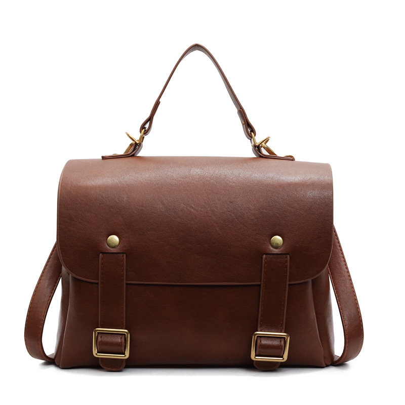 This is a new 2024 retro casual hand-held Japanese student backpack with a large capacity for women. It is a high-end travel backpack Item Picture