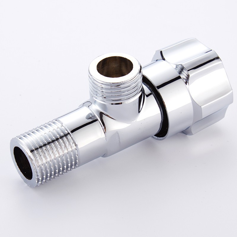 Thickened all-copper body Angle valve, toilet, water heater, cold and hot water Angle valve, quick-opening stop valve Specification drawing