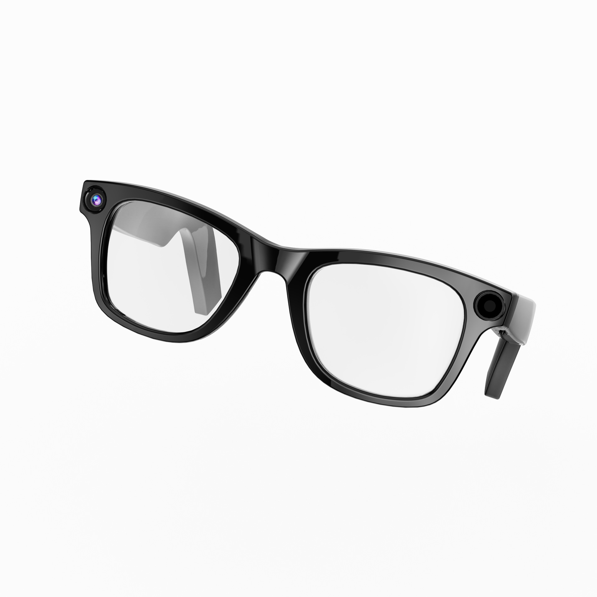 AI smart glasses E02 feature high-definition anti-shake, photo and video recording, voice assistant, noise reduction, AI recognition, question-and-answer, and real-time translation Application Scenario
