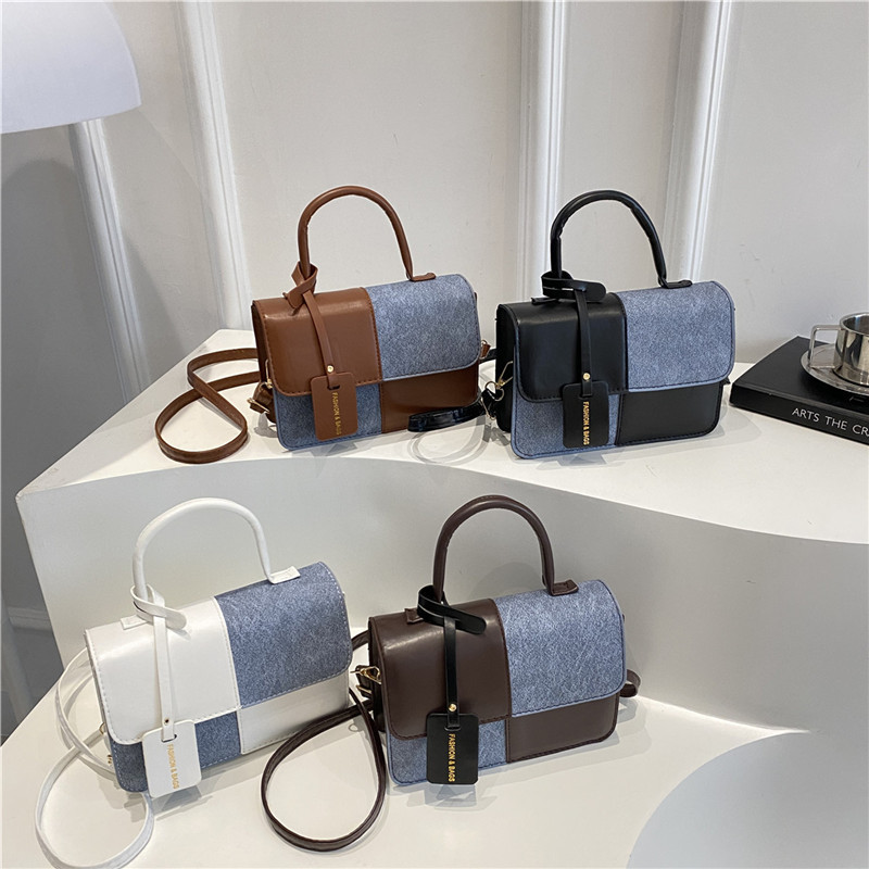 This year, color-blocking small bags are in vogue. The 2025 new summer fashion and quality crossbody bag for women is a small square handbag Application Scenario