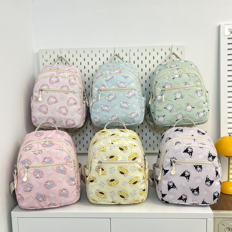 ins Cross-border Trendy Cartoon Backpack 2025 Summer New Style, cute for girls, large capacity backpack, casual handbag Application Scenario