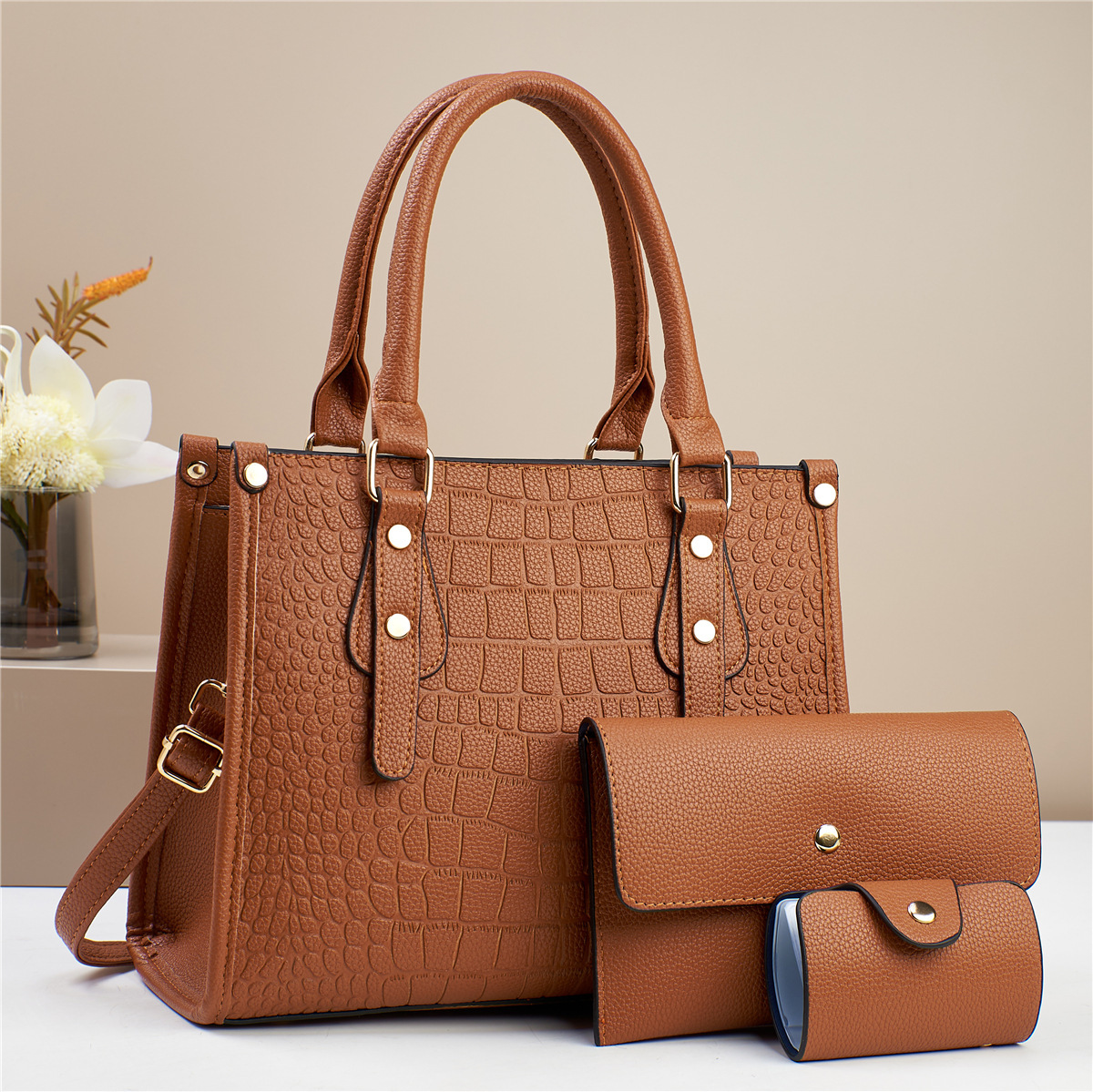 The best-selling large bag manufacturer's best-selling winter versatile hand-carry 2024 women's fashion new single-shoulder crossbody bag for export Specification drawing
