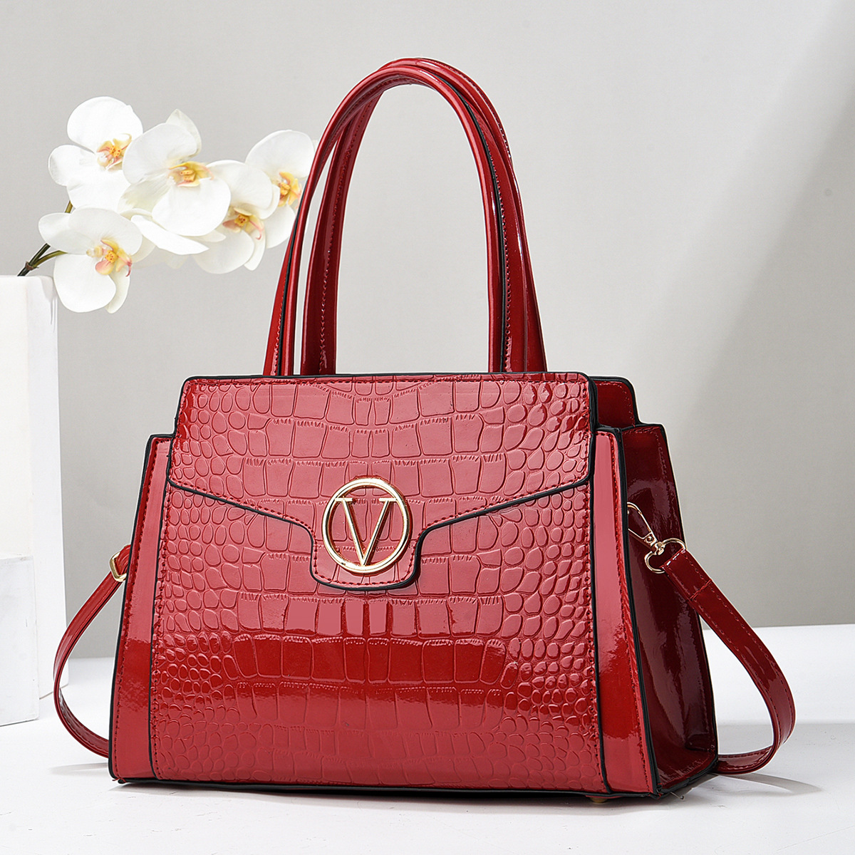 New 2024 spring retro trendy small bag for women, casual and fashionable crossbody bag, elegant single-shoulder handbag Specification drawing