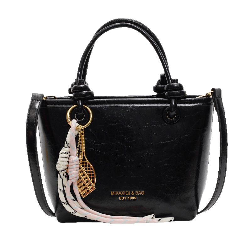 Fashionable and simple hand-held bucket bag for women, 2025 new style, trendy and high-end single-shoulder bag, casual and versatile crossbody bag Item Picture