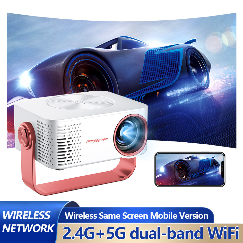 The cross-border bestseller M60 is a 1080p wireless dual-screen smart high-definition 4K projector for ultra-portable home theater Application Scenario