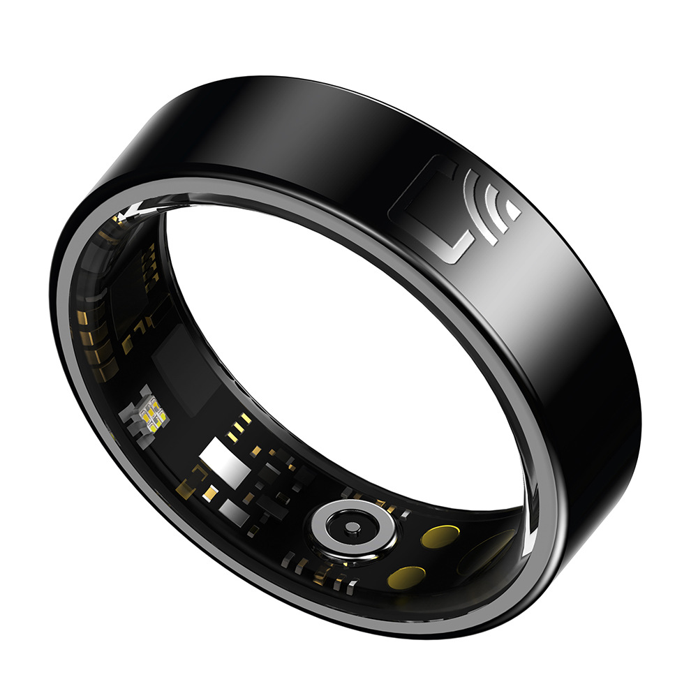 Cross-border R20 smart ring: Remote control for taking photos, heart rate, blood oxygen, blood pressure, health, NFC, multi-exercise mode, step-counting ring Item Picture