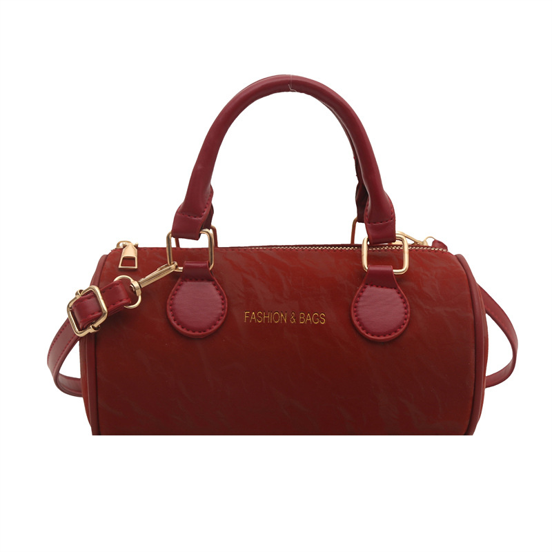Niche and simple design pillow bag 2025, a fresh and elegant women's bag, casual, fashionable and versatile shoulder bag, crossbody bag Item Picture