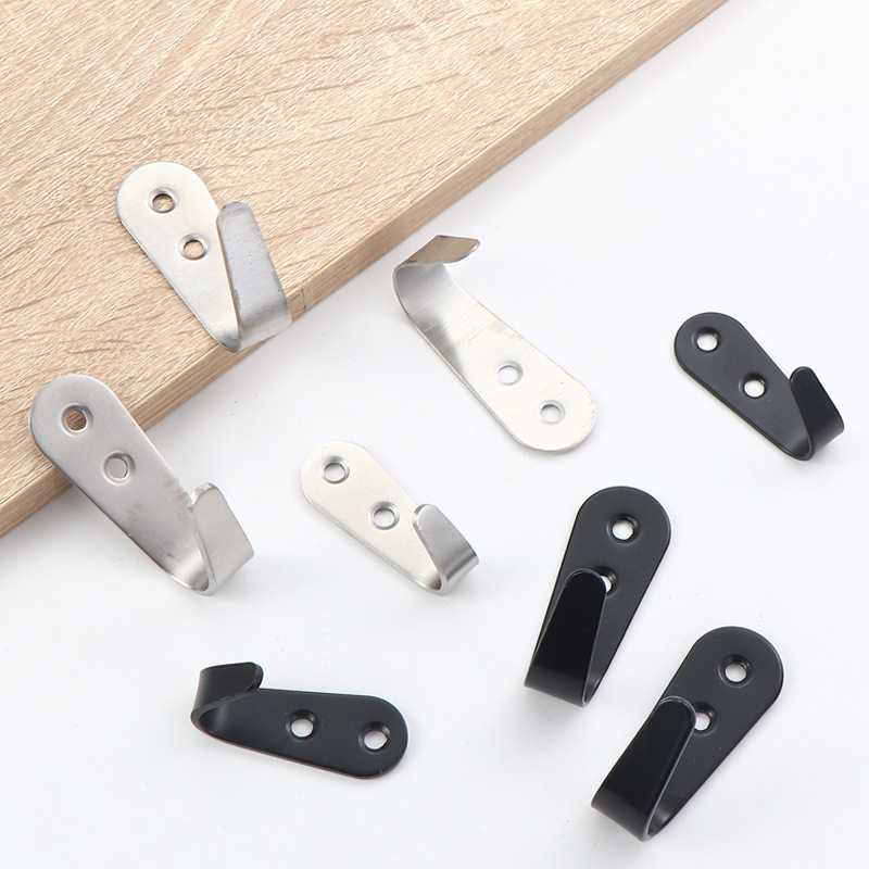 Stainless steel clothes hangers, bathroom hooks, door behind cloakroom hooks, partition hooks, bathroom wall hangers, wall clothes hangers full figure
