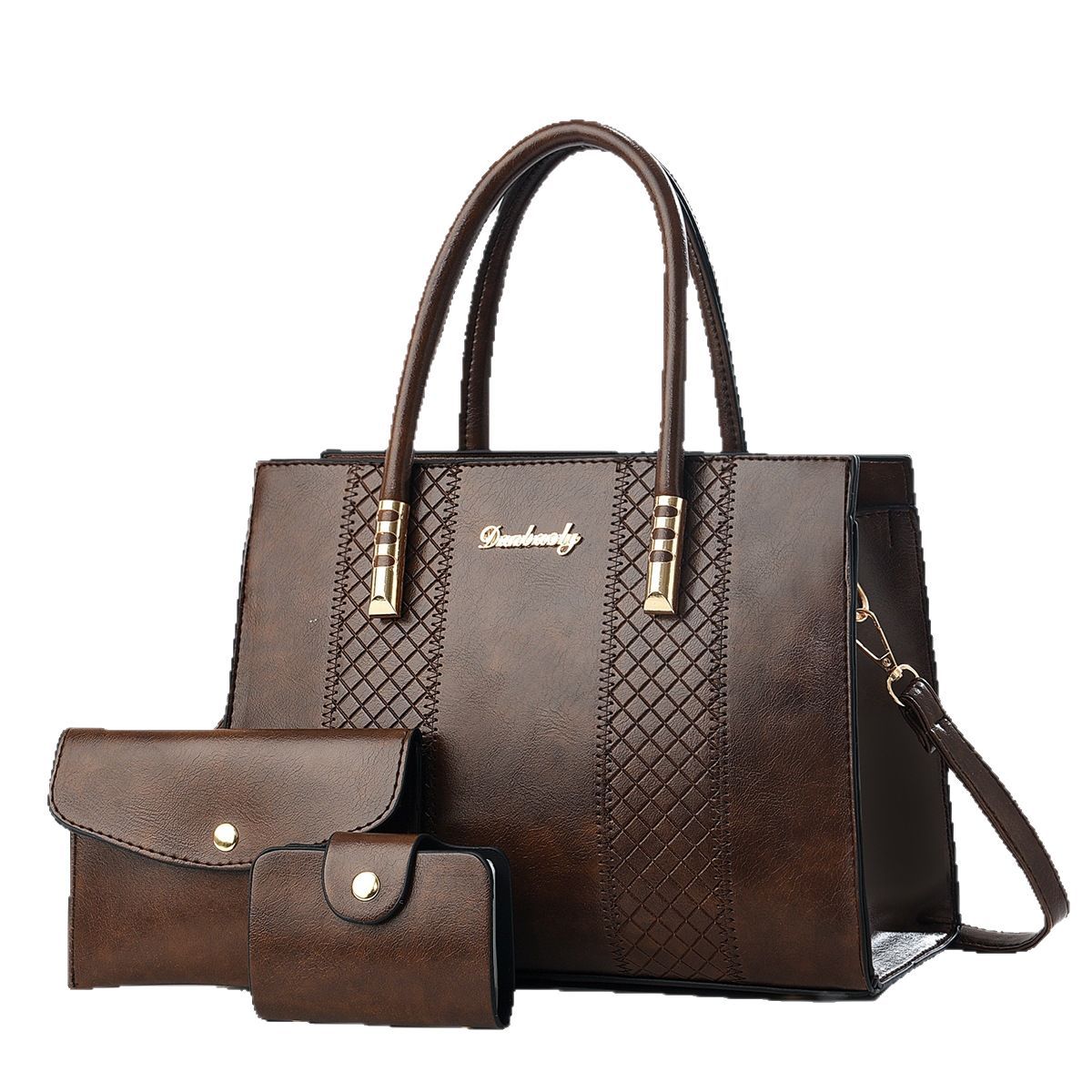 New Korean-style versatile crossbody bag, handbag, single-shoulder bag for African trade, popular women's bag, fashionable women's mother-and-child bag Item Picture