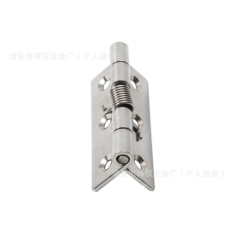Wholesale 304 stainless steel spring hinges, industrial hardware equipment, automatic return elastic folding hinges from the manufacturer Application Scenario