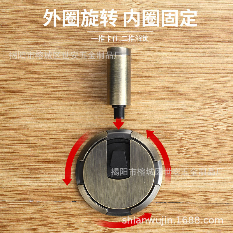 Windproof mechanical suction door without perforation, zinc alloy door stop, anti-collision door stop for bedroom and bathroom, silent Application Scenario