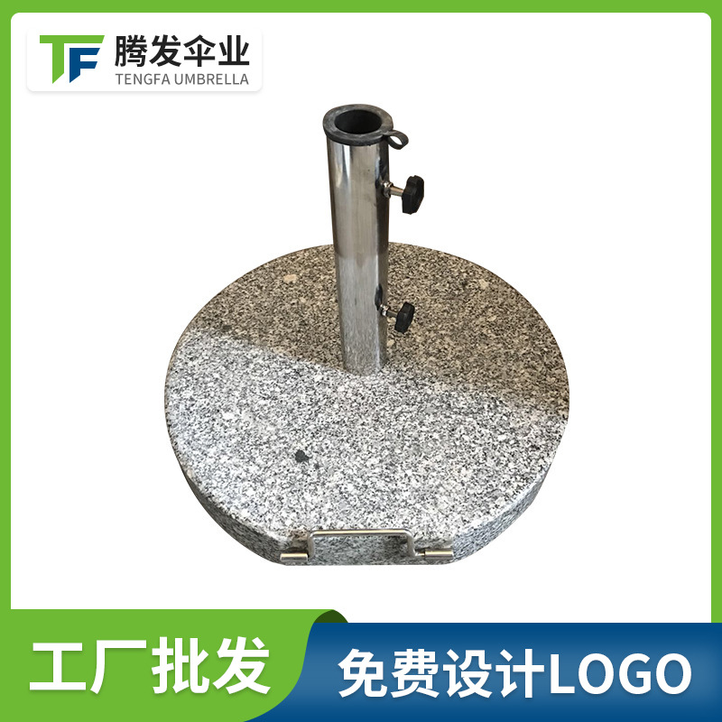 40KG round with wheels and handles, marble base full figure