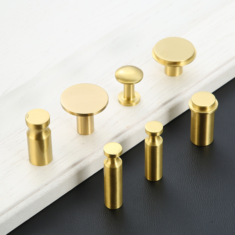 Brass coat hook, rear hook for the entrance door, single entrance cabinet hat hook, wall-mounted, perforated golden copper hook Specification drawing