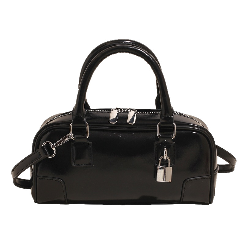 A high-end, trendy solid-color textured handbag for women, a new 2025 fashionable, casual and simple commuting single-shoulder crossbody bag Item Picture