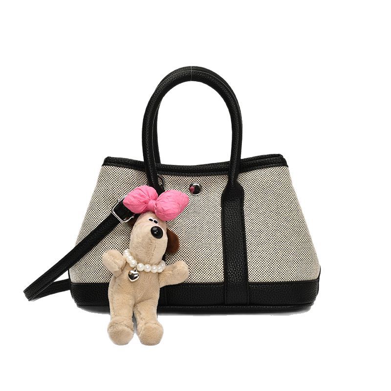 Stylish vegetable basket bucket bag for women, color-blocking hand-held crossbody bag for women, new trendy and high-quality single-shoulder bag for Spring/Summer 2025 Item Picture