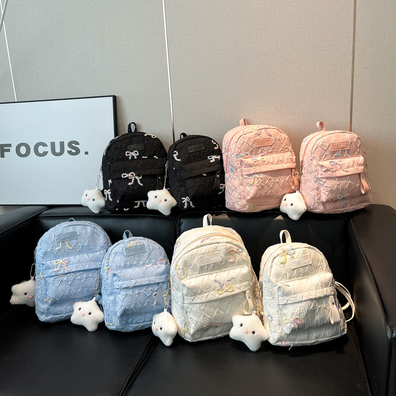 A girl's Instagram niche, laid-back style girl's small backpack, a large-capacity Korean-style commuting crossbody bag, is a cross-border trend Application Scenario