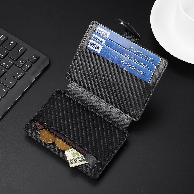 New best-selling men's business card case, multi-slot ultra-thin card wallet, coin purse, fashionable card bag Application Scenario