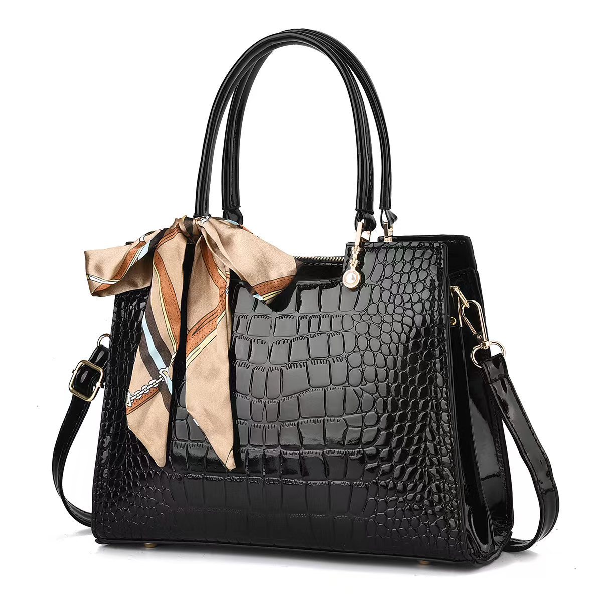 Single-shoulder manufacturer's foreign trade women and mothers' summer fashionable handbag, elegant women's crossbody bag 2023 new style, versatile Specification drawing