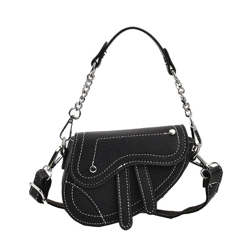 bags Foreign trade children's bags, retro and versatile mini saddle bags, parent-child girls' hand-held crossbody single-shoulder red envelopes Item Picture