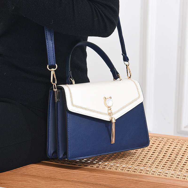 Small bag Women's Bag 2023 Fashionable New style fresh color-blocking girl mobile phone bag, single-shoulder versatile small crossbody bag manufacturer wholesale Specification drawing