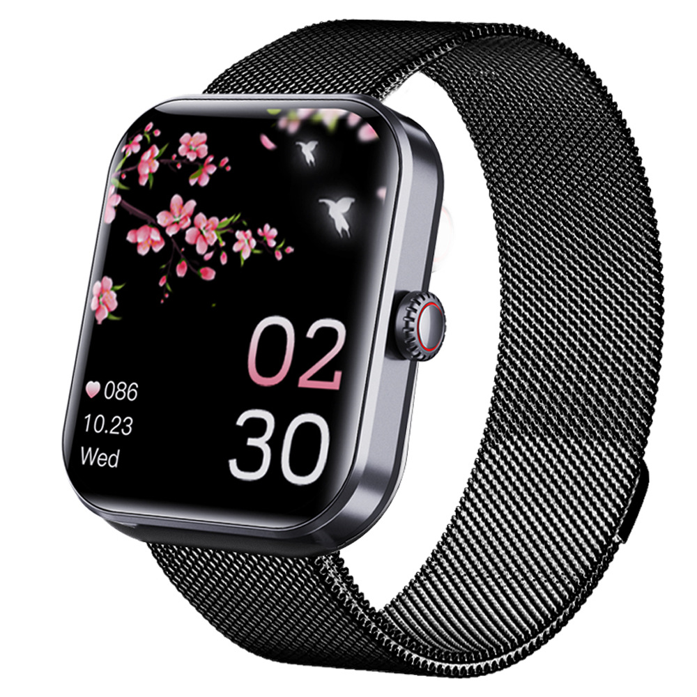 Amazon F57L fitness band, heart rate, blood pressure monitoring, body temperature information push, non-invasive blood sugar measurement, smartwatch Item Picture