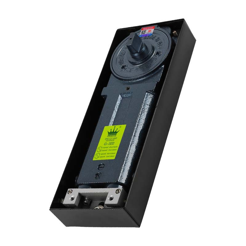 GEKRONE glass door floor spring G322, a universal door accessory for both framed and frameless doors, can bear a load of 190KG Item Picture