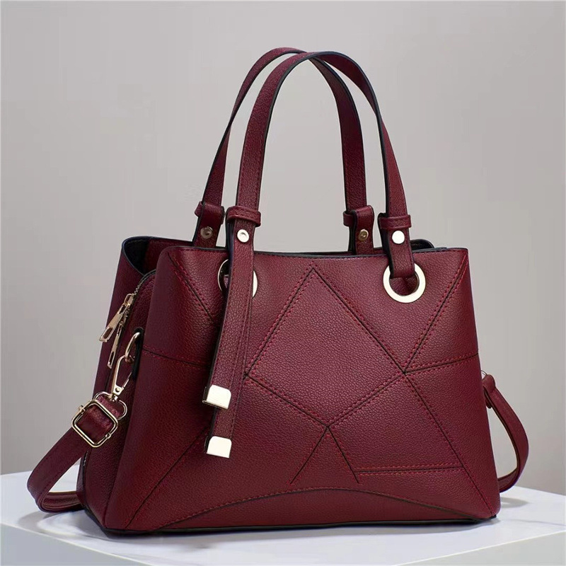 Simple and fashionable women's handbag 2023 Summer new style elegant handbag, large capacity, graceful and gentle woman's single-shoulder crossbody bag details Picture