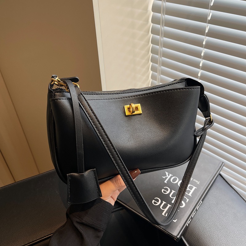 Fashionable and versatile underarm bag 2025 new style simple and casual small square bag with a high-end and niche design crossbody bag Specification drawing